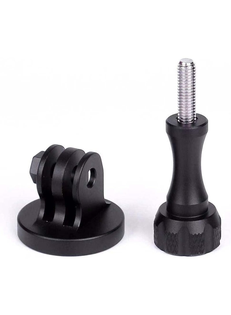 eWINNER Tripod Adapter Mount Thumb Screw Aluminum Screw Mount Adapter for Gopro Hero 13 12 11 10 9 MAX/for DJI Osmo Action 5 Pro 4 3 2 /for Insta360 X5 X4 X3 X2 X RS/for Sjcam Action Cameras - Image 3